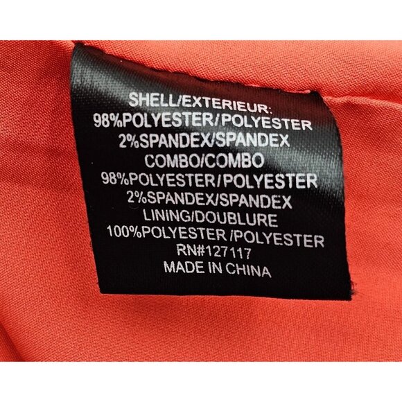 Women's - Badgley Mischka Colorblock Halter Dress, Size 4 - Picture 9 of 10